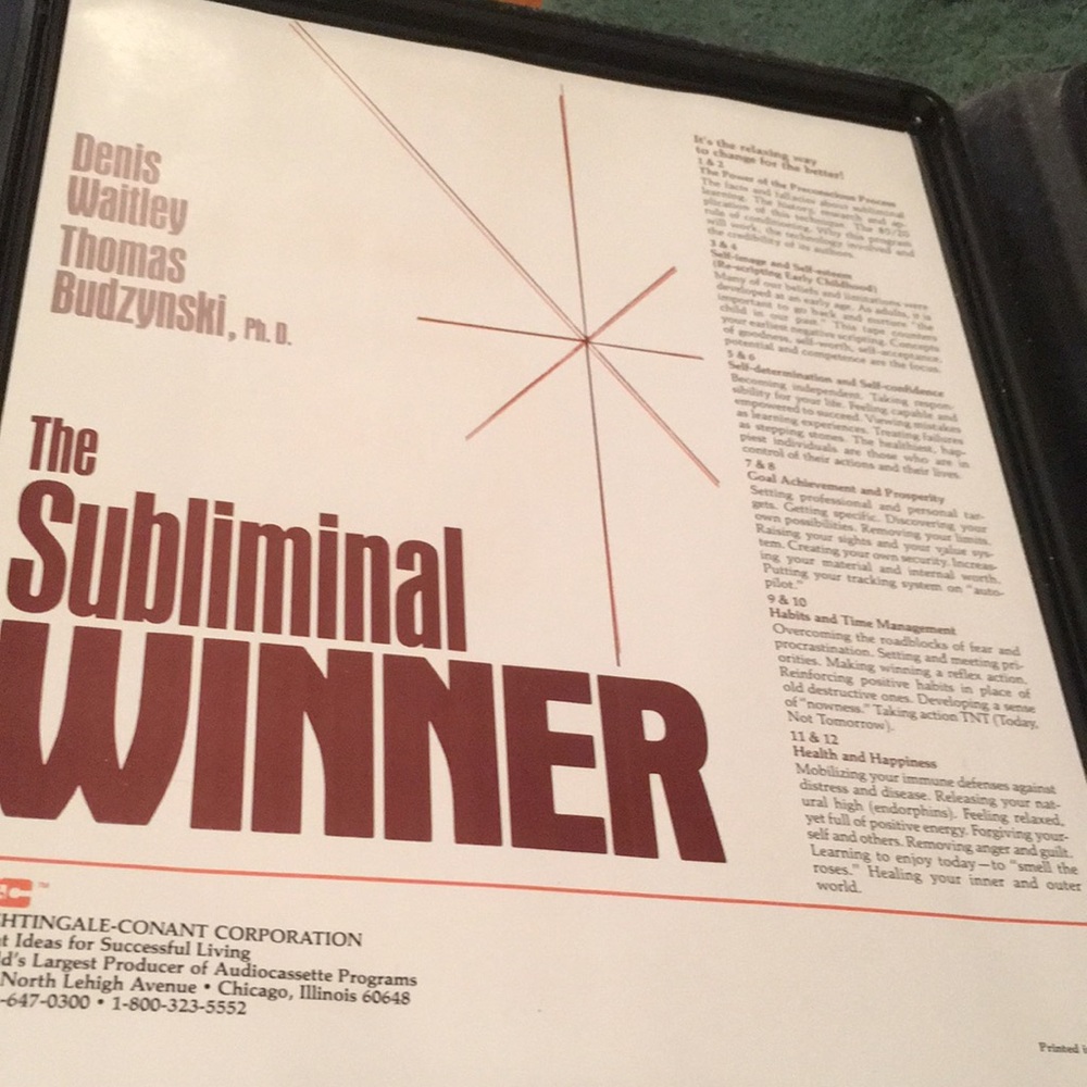“The Subliminal Winner” Set - Picture 4 of 4